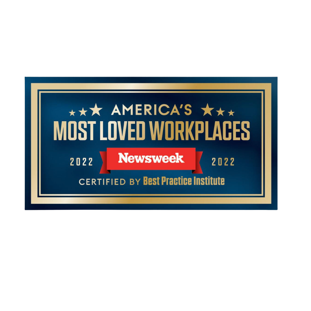 America's Most Loved Workplaces 2022 graphic